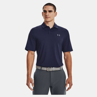 Under Armour T2G 吸濕排汗短POLO衫 男 1368122-410 深藍