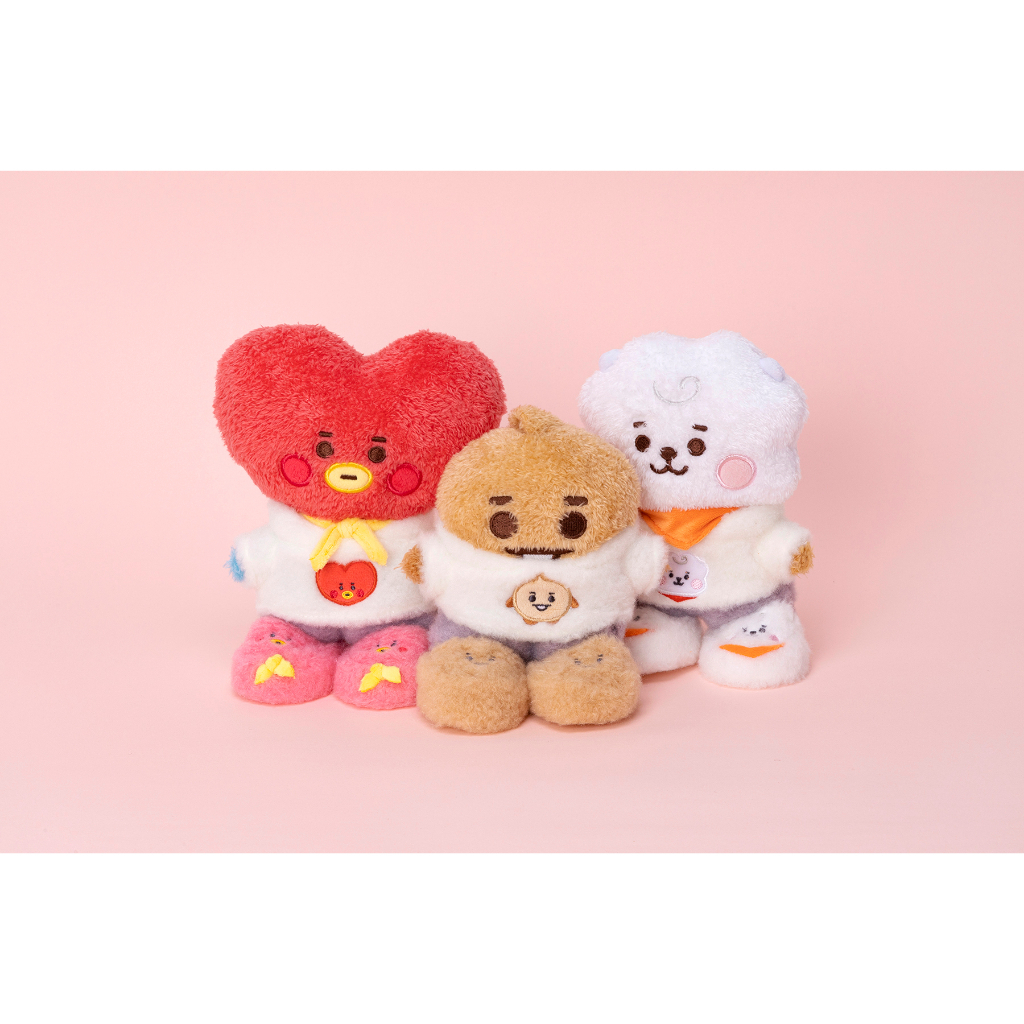 【代購】BTS 防彈少年團 -BT21 日本限定商店周邊 BT21 塔頓 S號玩偶 毛絨鞋