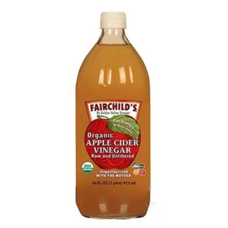 最新到貨 柏格醫生 推薦 費爾先生 Fairchild’s 無糖有機蘋果醋 純正 無添加水 生酮 473ml/946ml