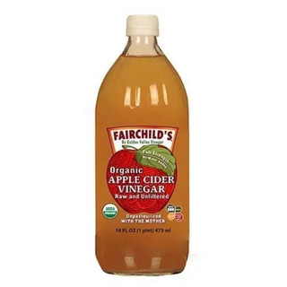 熱銷第一 柏格醫師 推薦 費爾先生 Fairchild’s 無糖有機蘋果醋 純正 無新增水 生酮 473ml/946ml