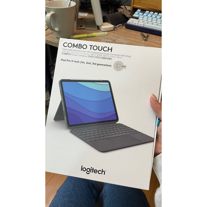 Logitech 羅技 COMBO TOUCH 鍵盤保護套 iPad Pro 11吋專用