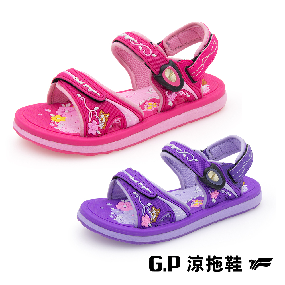G.P涼拖鞋 中童 夢幻公主風磁扣兩用童涼鞋G3830B  官方直營 官方現貨