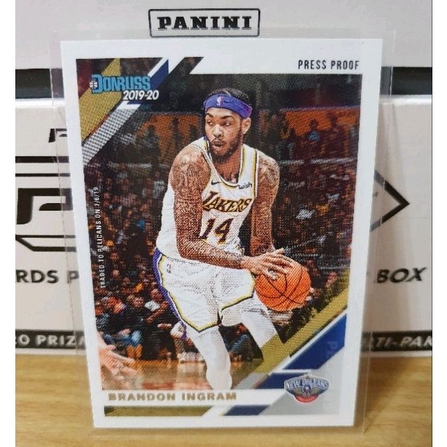 Panini Donruss Brandon Ingram 限量349 097/349 nba籃球卡 球員卡