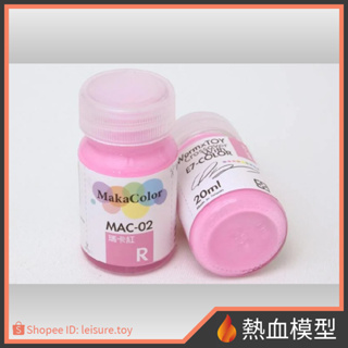 [熱血模型] E7 硝基漆 MAC-02 瑪卡紅