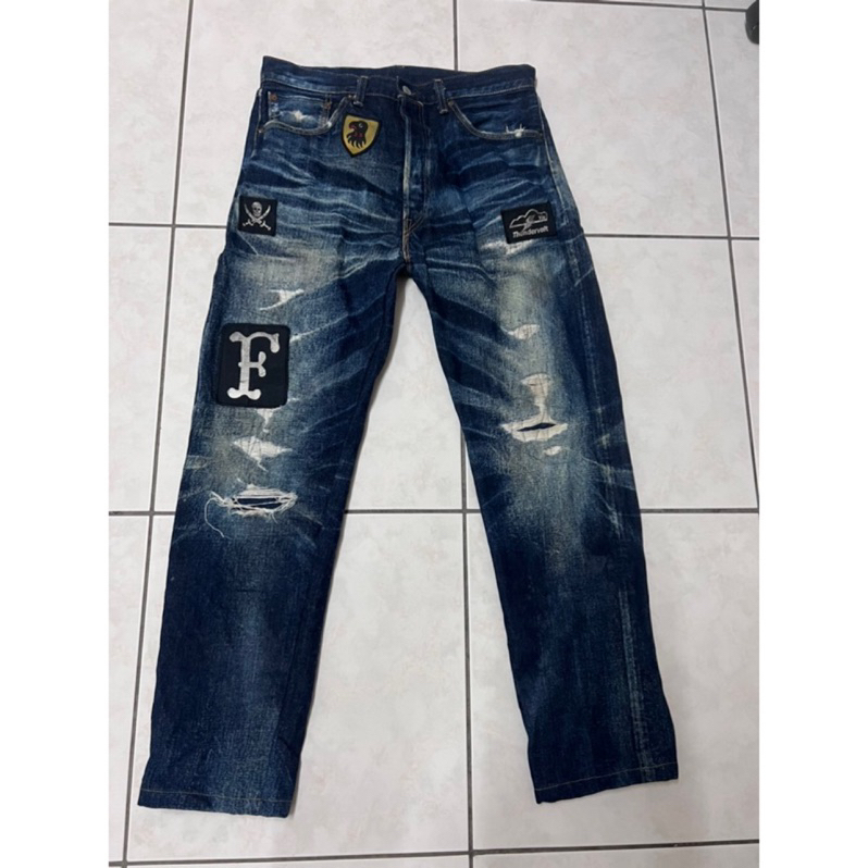 Levis 55501 牛仔褲 日本製 二手品