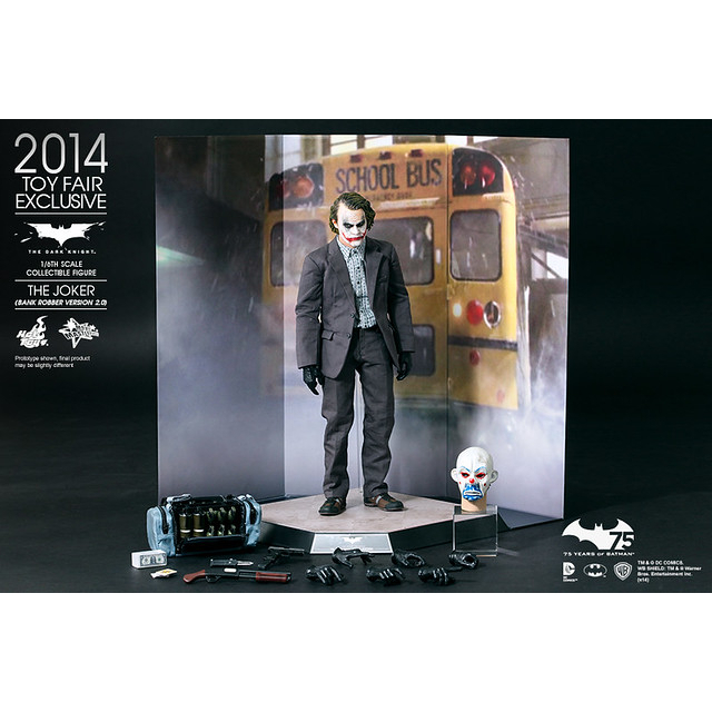 野獸國 Hot Toys – MMS249 – 【 蝙蝠俠 黑暗騎士 】 小丑 銀行搶匪 JOKER 非 MMS79