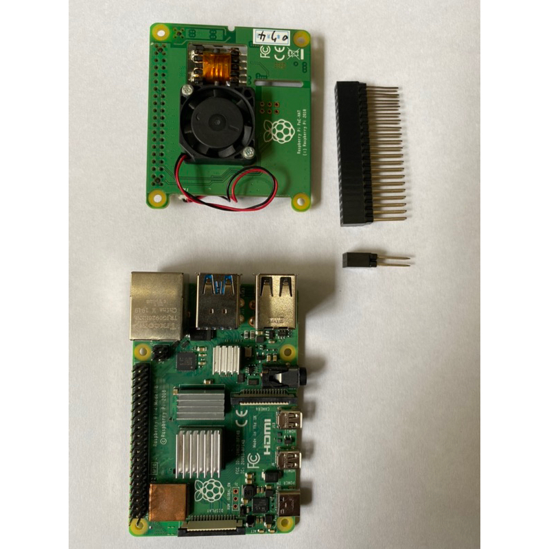 raspberry pi 4 4G含 poe hat 、16G記憶卡及變壓器