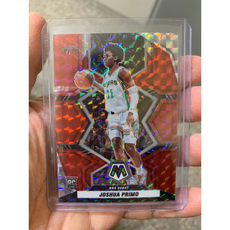 NBA球員卡 馬刺隊明日之星 Donruss Joshua 三色馬賽克亮特卡！（非Kobe Jordan)