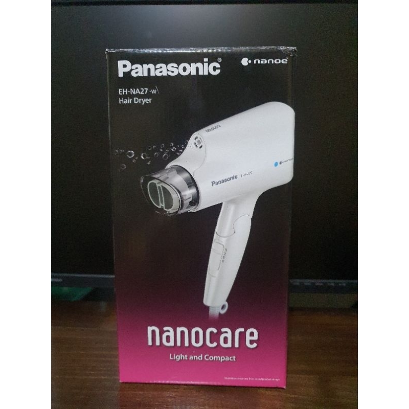 全新!【Panasonic 國際牌】奈米水離子吹風機(EH-NA27-W)