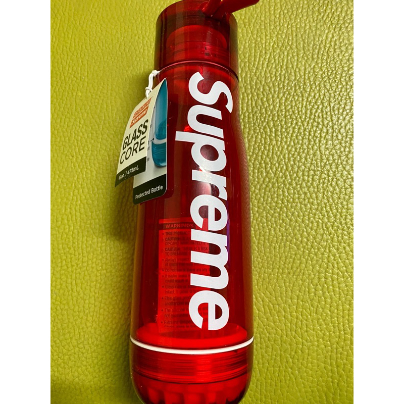 Supreme Zoki Glass Core 16 Oz Bottle 水壺 全新