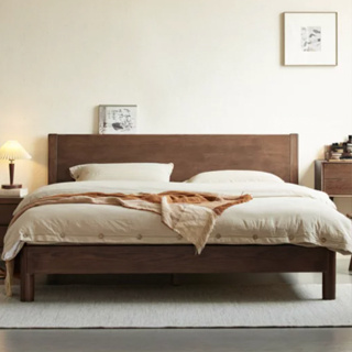 溫德系列 胡桃床架 矮體床 高體床 收納床底 床組 雙人床 臥室床 臥房系列 床架 床板 WD-K7011 橙家居家具