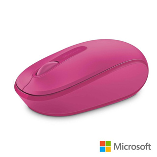 Microsoft微軟 1850 粉紅色 無線行動滑鼠