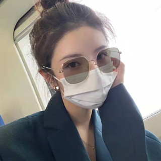 平光變色眼鏡 年度最新款潮流時尚智慧防藍光一鏡兩用智慧變色眼鏡74112
