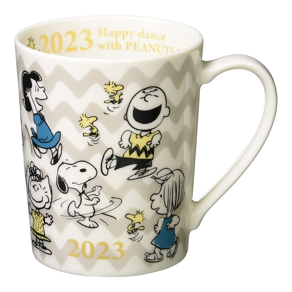日本山加 YAMAKA Snoopy 2023年紀念系列 陶瓷馬克杯 史努比 好朋友 SJ21813