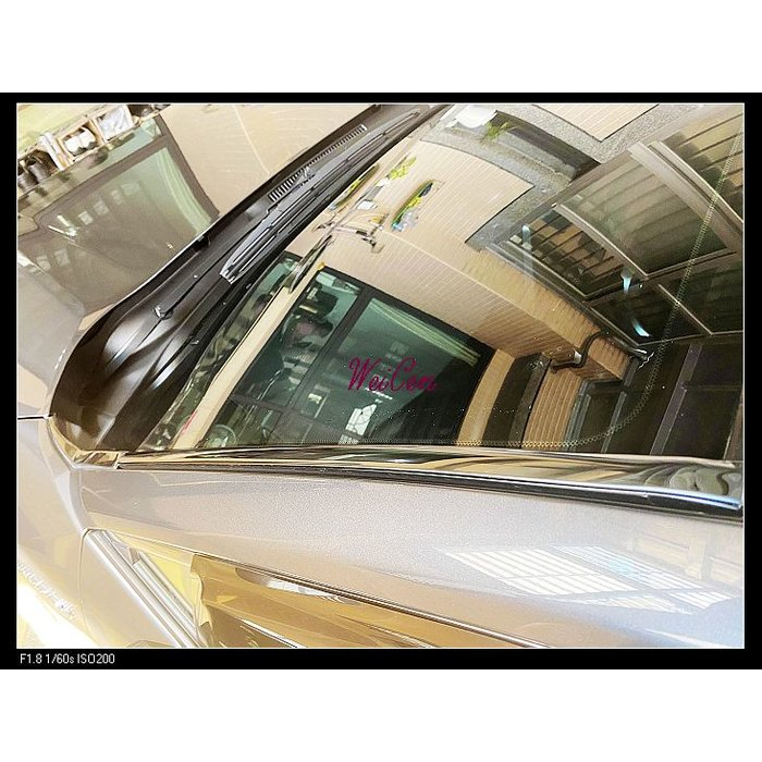 ☆偉宸W C☆白金 豐田 RAV4 2019年後 5代 5.5代 專用 前擋水沏飾條 前擋飾條 擋風玻璃飾條 前玻璃飾條