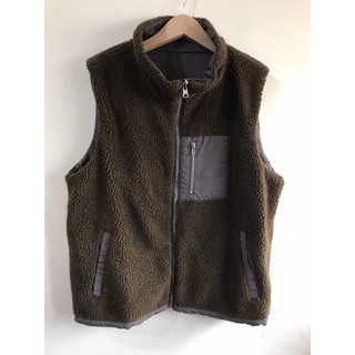 URBAN RESEARCH Retro-X Vest outdoor 背心 毛毛背心
