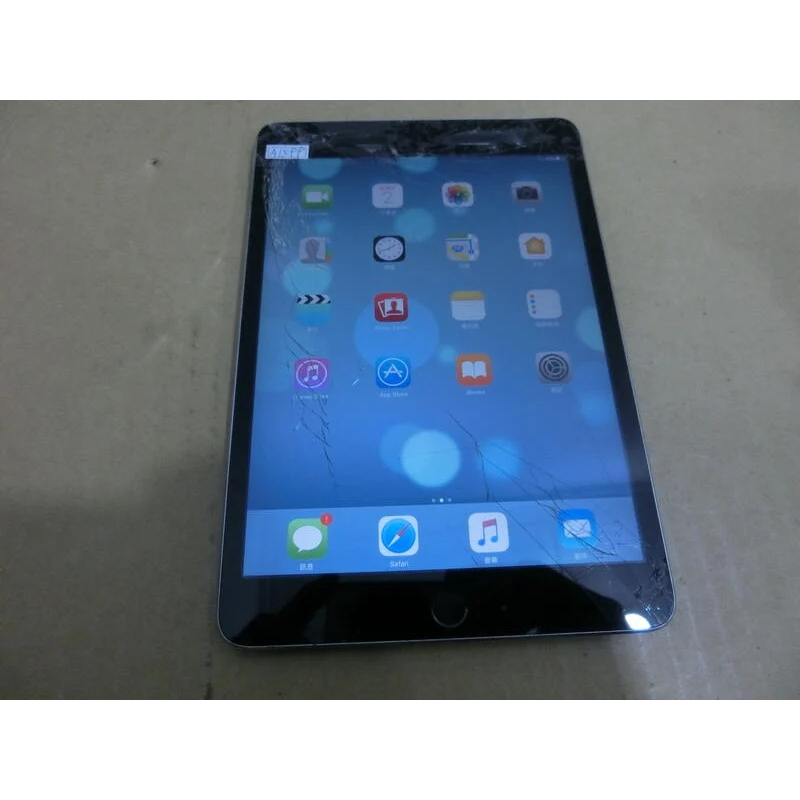 IPAD MINI 3 A1599 16G 故障機 零件機 （霞1224）