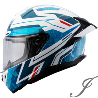 LUBRO CORSA TECH 新銳藍 全罩 安全帽 雙D扣《遠古騎士》