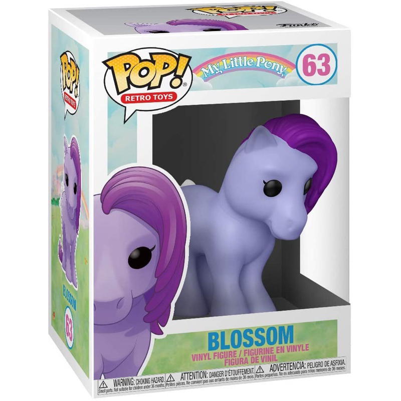 FUNKO POP 63 彩虹小馬 第一代 Blossom