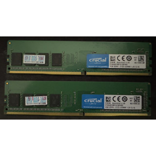 【二手】美光 桌上型 DDR4 4G 記憶體 ct4g4dfs8213.c8far2