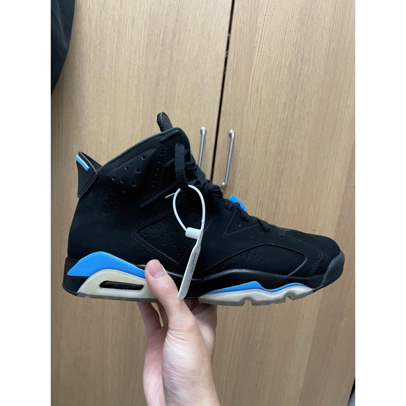 Air Jordan 6 unc blue （9成新）