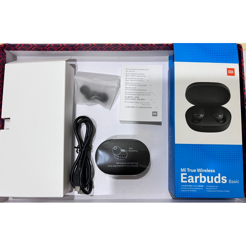 小米藍芽耳機 AirDots超值版（黑色）全新