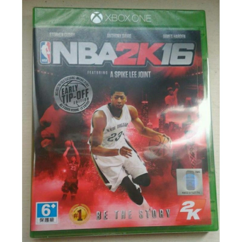 NBA 2K16 2K17 XBOX ONE遊戲片