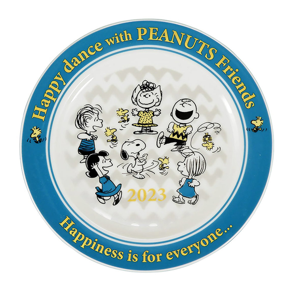 日本山加 YAMAKA Snoopy 2023年紀念系列 陶瓷餐盤 史努比 好朋友 SJ21814