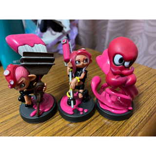 amiibo 漆彈大作戰 斯普拉遁 章魚女孩 章魚男孩 章魚