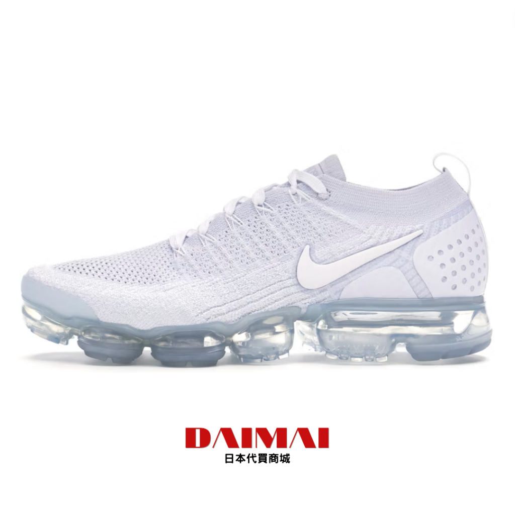 Nike Air Vapormax Ⅱ 全白 白灰 白勾 二代 編織鞋 大氣墊 運動鞋 男鞋 女鞋 942842-100