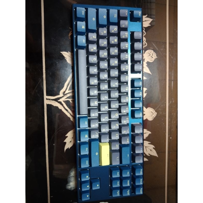 二手近全新 ducky one3 銀軸87鍵rgb