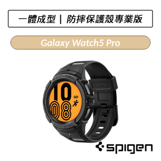 [公司貨] Spigen Galaxy Watch5 Pro Rugged Armor Pro 越野風全罩式錶帶