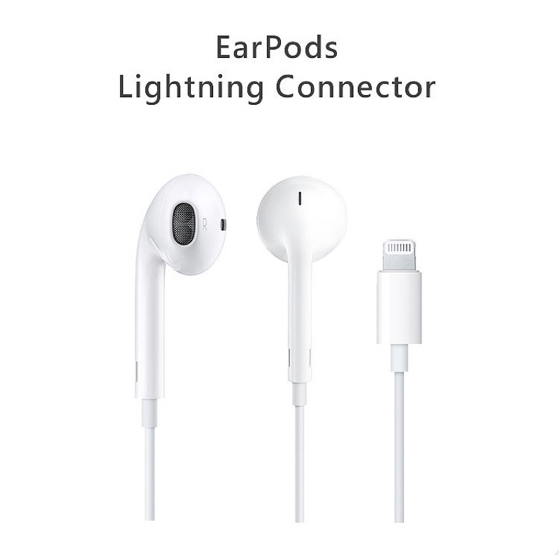 APPLE 原廠  EarPods 具備 Lightning 連接器 耳機 有線耳機