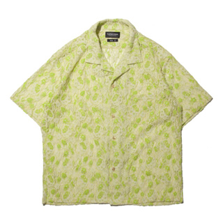 = 3 POINTER = PLATEAU neon lace shirt (Mint & neon)