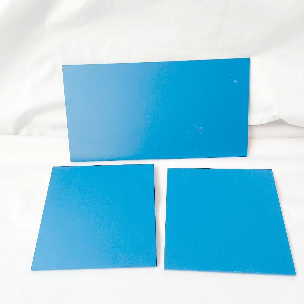 木板 合板 藍色裝潢小木板