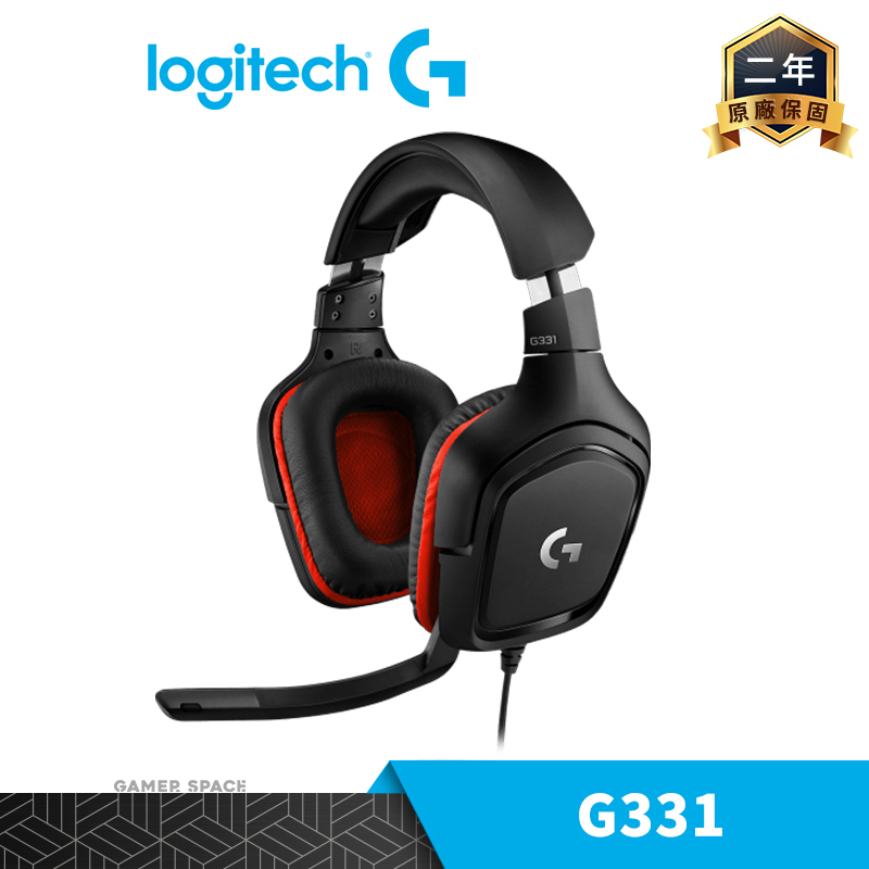 Logitech 羅技 G331 有線 立體聲 電競耳機 麥克風 Gamer Space 玩家空間