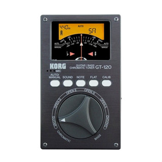 korg gt-120 uv 吉他/貝斯/烏克麗麗 數位指針調音器 含保護袋