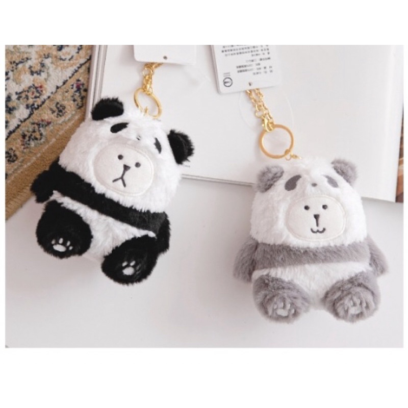 Craftholic☃日本代購 熊貓 熊熊 兔兔 兔子 娃娃吊飾 鑰匙圈 背包 手機吊飾 宇宙人 貓熊 大抱枕 彌月禮物