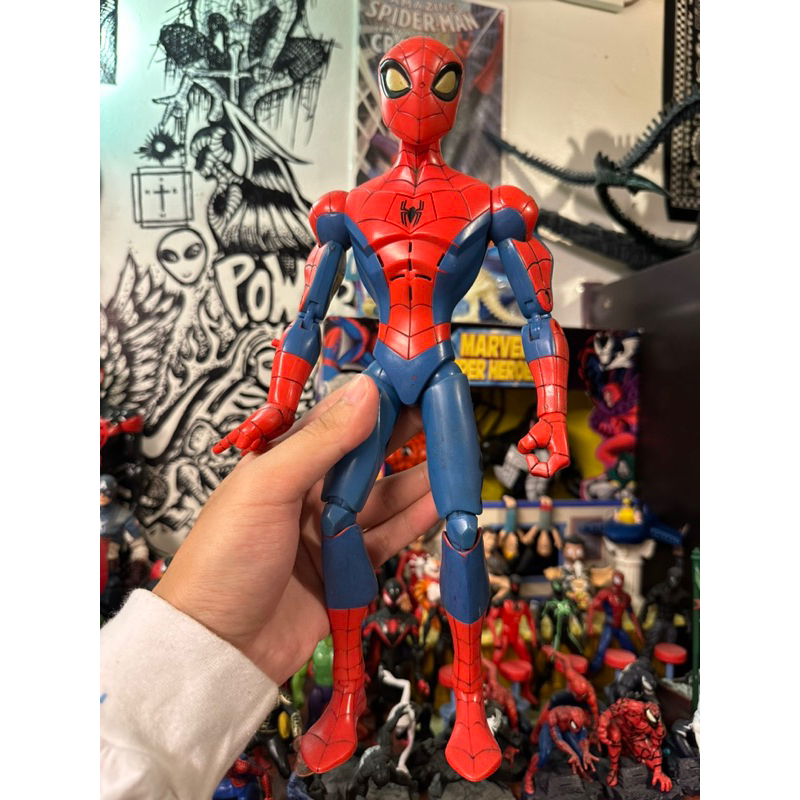 蜘蛛人 卡通版 孩之寶 12吋 稀有老物 marvellegends