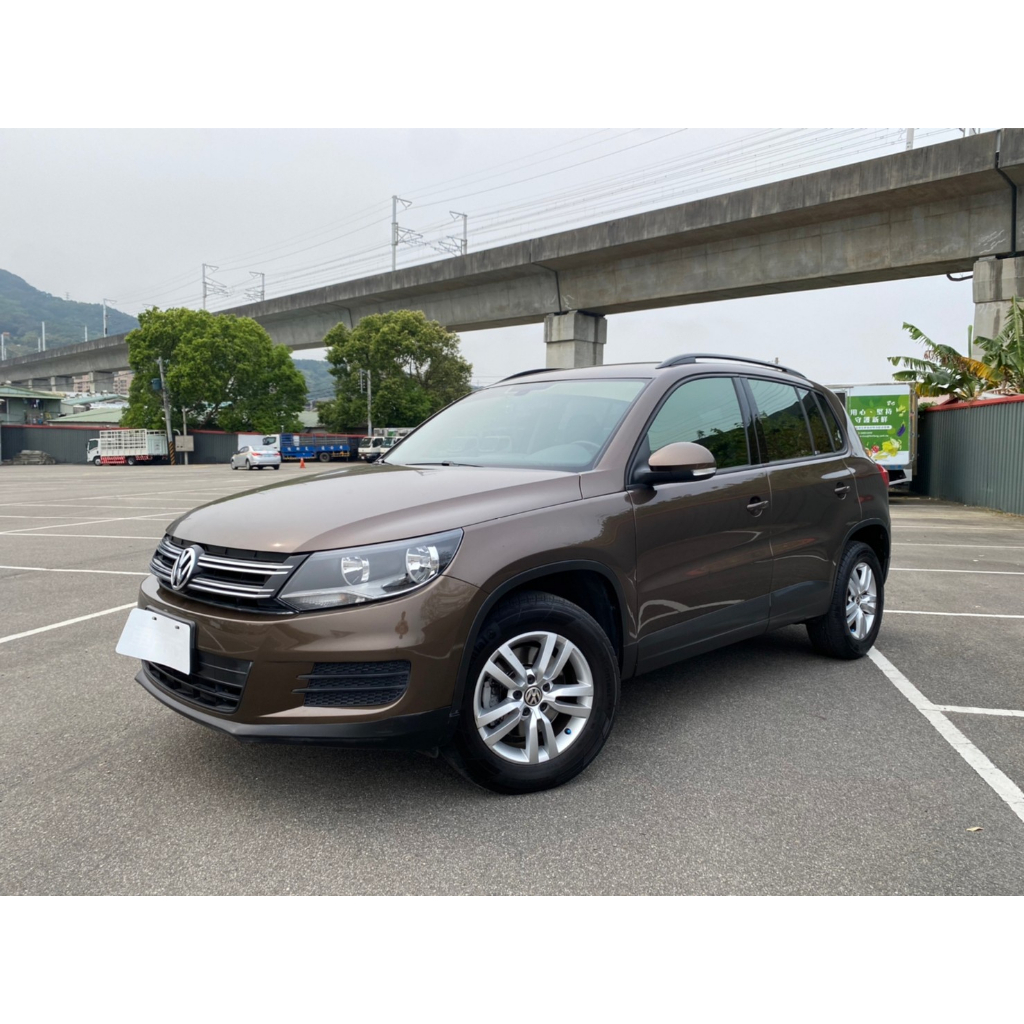 2013/14年式 Volkswagen Tiguan GP 2.0 TSI 實跑12萬公里保證 !