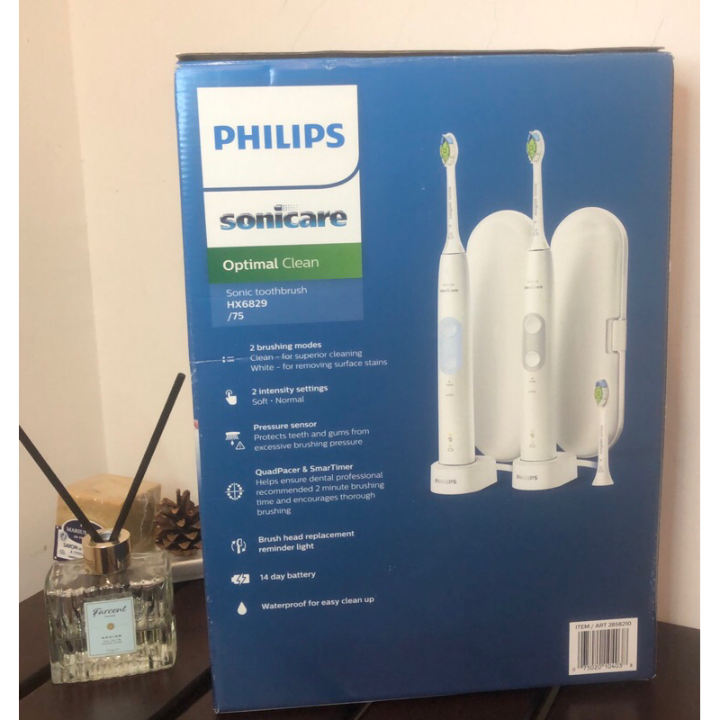 🇺🇸美國好市多代購🇺🇸 台灣現貨 PHILIPS 電動牙刷HX6829/75 2入裝