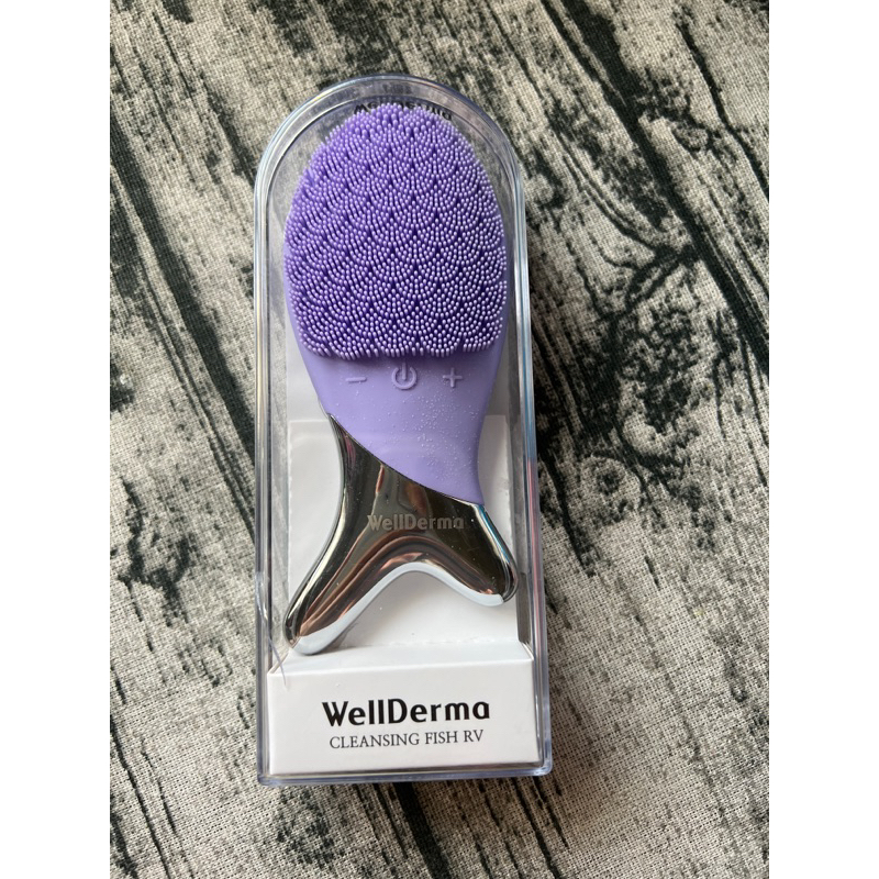 WellDerma 夢蝸 小魚電動洗臉儀 震動洗臉機 （紫色）