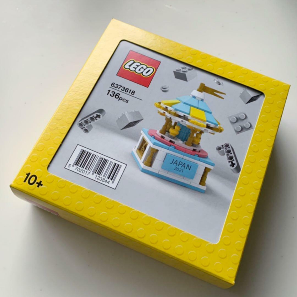 全新現貨 樂高 LEGO 6373618 日本 旋轉木馬 日本限定 vip