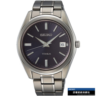 SEIKO 精工錶 CS 經典簡約鈦金屬腕錶 6N52-00B0V(SUR373P1)