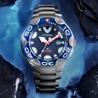 CITIZEN 星辰 PROMASTER 虎鯨限量光動能潛水錶/46mm(BN0231-52L)