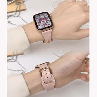 最新S9 手錶錶帶 APPLE WATCH錶帶 iwatch真皮錶帶 質感皮革 錶帶 Iwatch7 真皮質感
