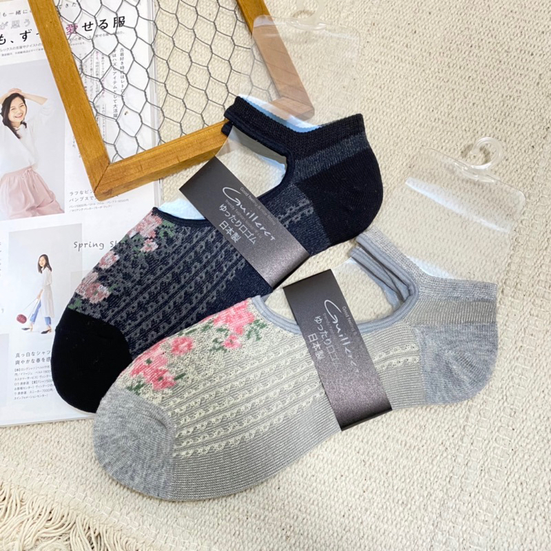 [現貨🇯🇵🔜] 日本製 浪漫花邊 小碎花 簍空 短襪 日本進口 穿搭 日本襪子