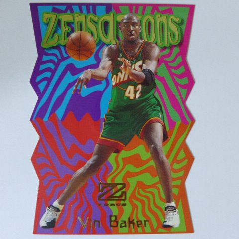 ~ Vin Baker ~NBA球星/維恩·貝克 1998年.七彩切割設計.特殊卡