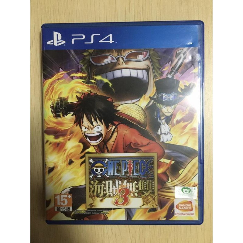 中古二手 PS4遊戲 海賊王 航海王 海賊無雙 3 One Piece 中文亞版【歡樂交易屋】