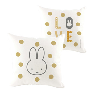【MIFFY】45x45 米飛兔 居家雙面抱枕 抱枕心 靠枕 棉心 抱枕 居家抱枕 腰靠
